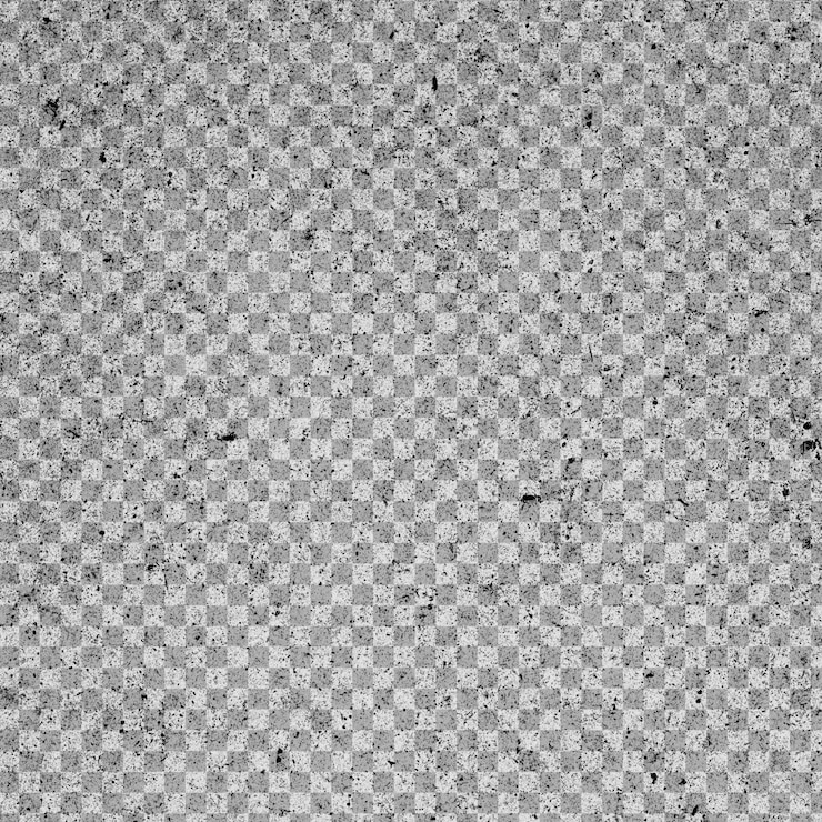 PSD grunge gray dirty noise isolated on a transparent background