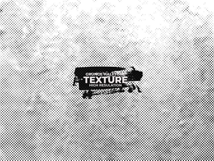 PSD grunge halftone texture