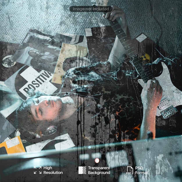 Grunge Overlay Textur Realistische Texturoverlay Overlay Textur mit grunge körnigem Vintage-Effekt