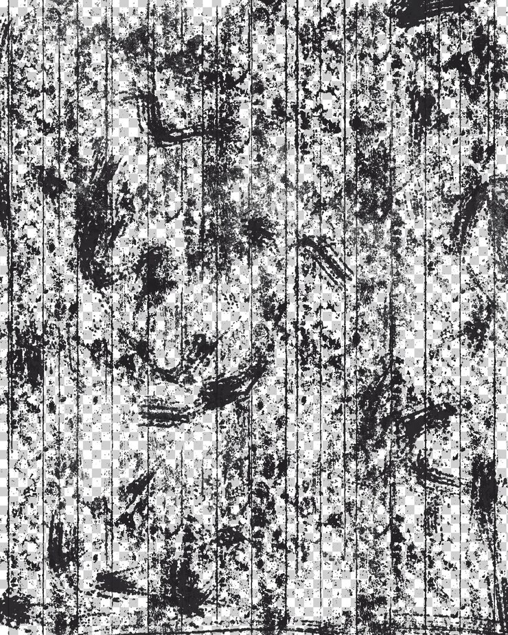 PSD grunge schwarze textur auf holzoberfläche