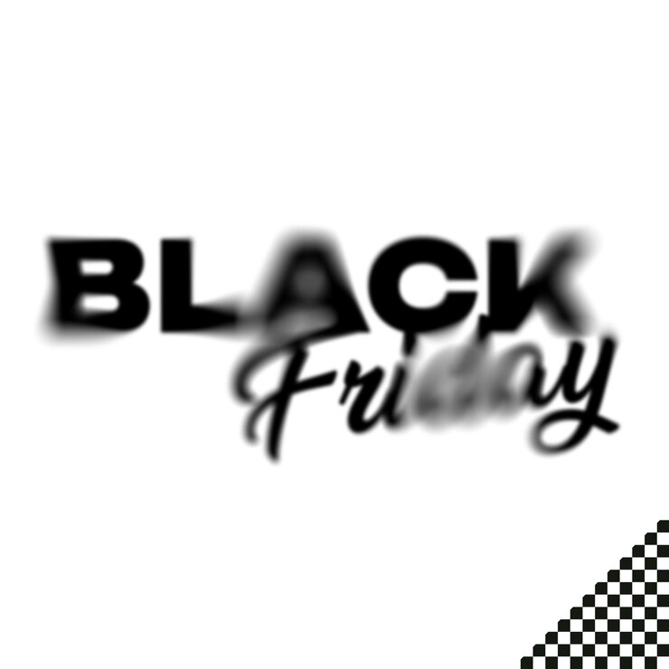 PSD grunge spray paint black friday stili di testo