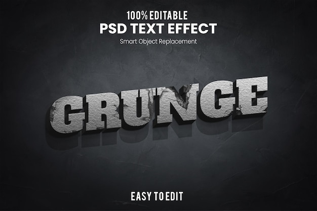 Grunge-text-effekt