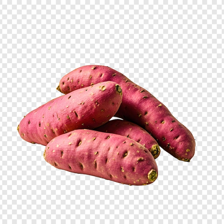 PSD un grupo de patatas rojas con la palabra en él