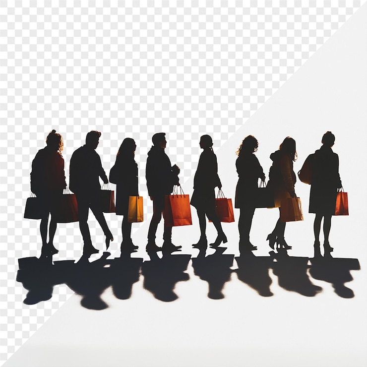 PSD un grupo de personas con una bolsa y un letrero que dice la palabra en ella