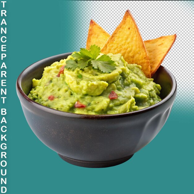 Guacamole Extrait Sur Fond Transparent