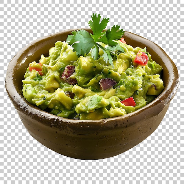 PSD guacamole png com fundo transparente