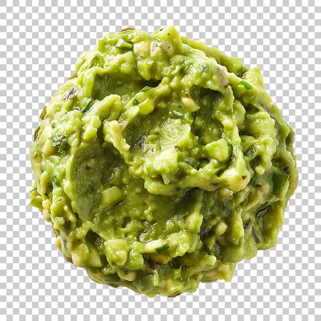 PSD guacamole png con fondo transparente