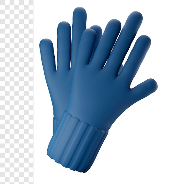 Guantes de invierno 3d