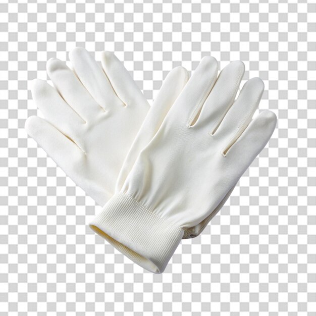 PSD guantes de látex blanco para evitar la contaminación por el coronavirus