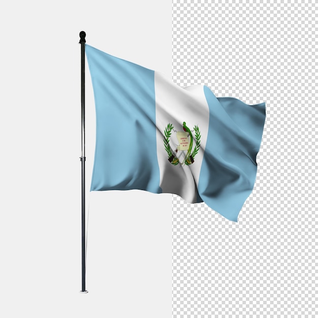 PSD guatemala-flagge