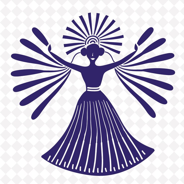 PSD guelaguetza con escultura de alambre festival de iconos diseñado con diseño vectorial de símbolos creativos de méxico