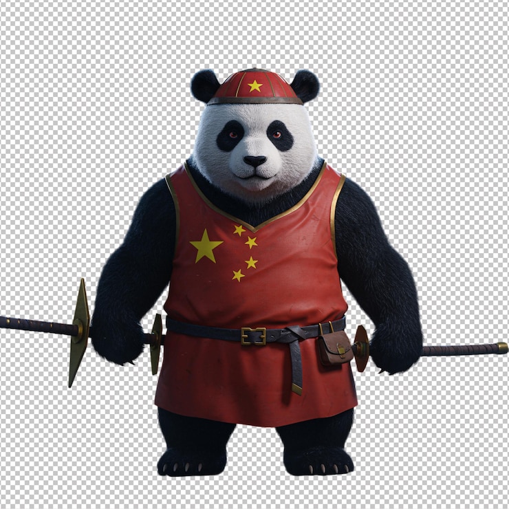 PSD el guerrero panda