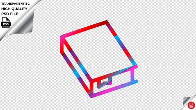 PSD guia de livro enciclopédia marcador de livro aprendizagem vector icon red striped tile psd transparente