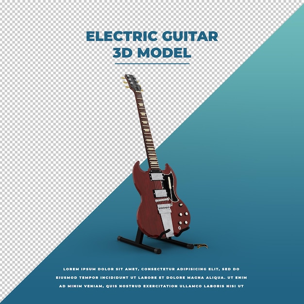 PSD guitarra electrica