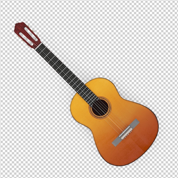 PSD guitarra isometrica