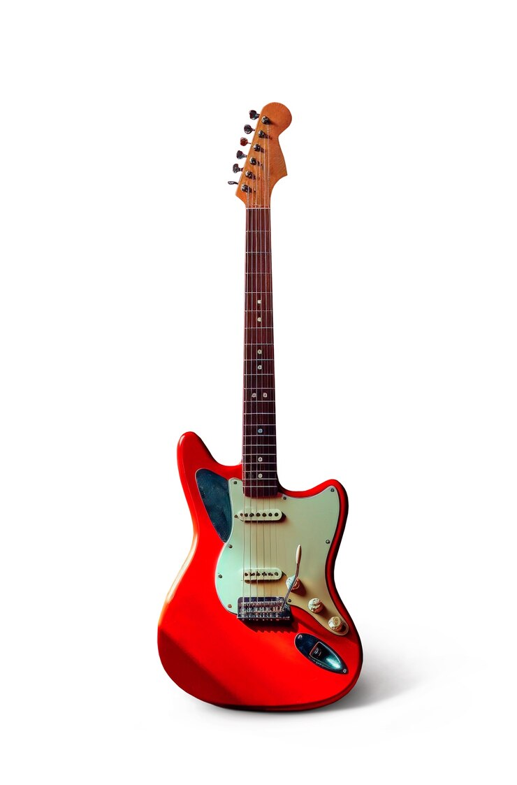 PSD guitarras elétricas isoladas