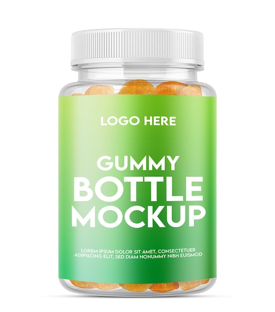 PSD gummibottel-mockup-design