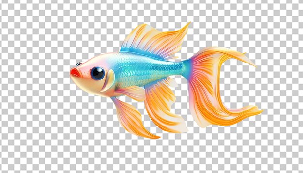 PSD un guppy de 3d