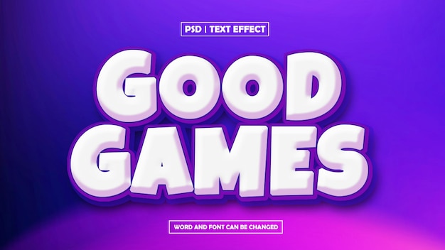 Gute 3D-Text-Effekte für Spiele