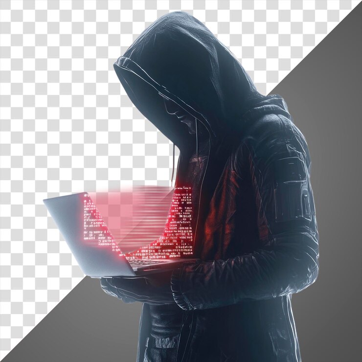 PSD hacker-fotografie und digitaler hacker