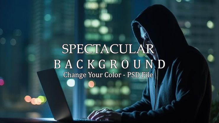PSD hacker im schatten