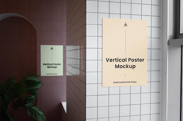 Hängendes Doppelposter-Modell