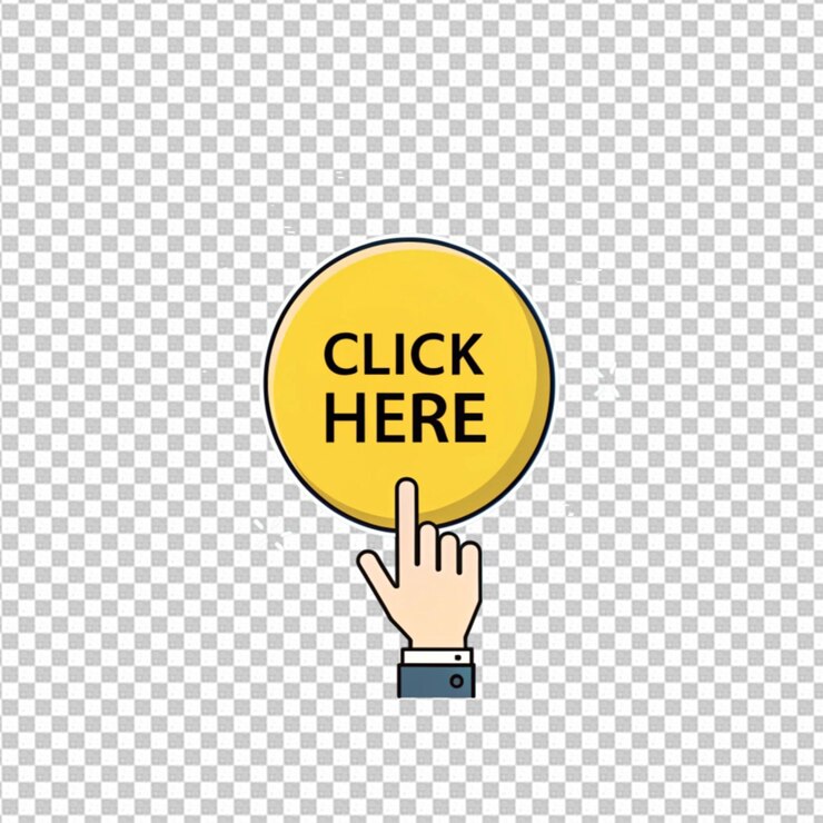 PSD haga clic aquí en el botón amarillo con el cursor de la mano haga clic en el puntero de la mano haciendo clic