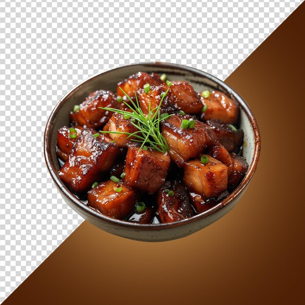 PSD hakka gebratener schweinebauch png