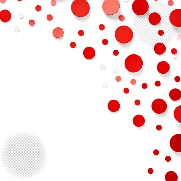 PSD halftone colorful polka gradient transparent effect