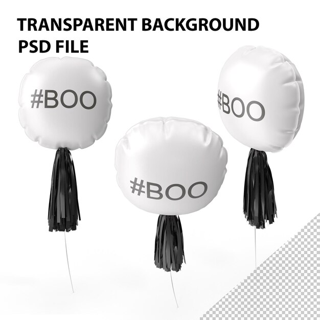 Halloween Boo Ballon Png