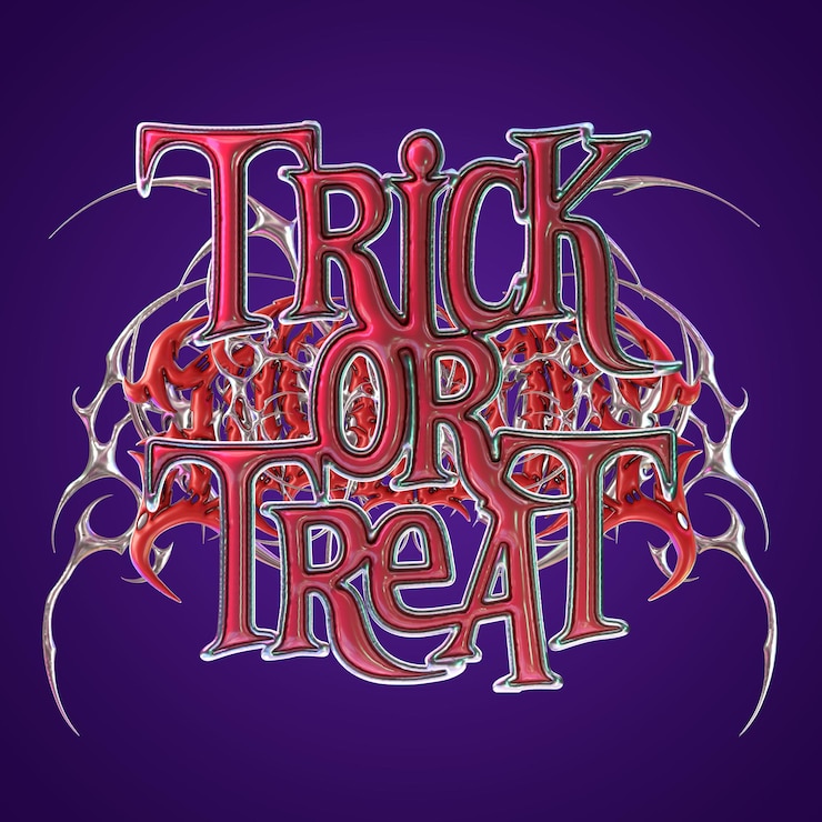 PSD halloween graphic