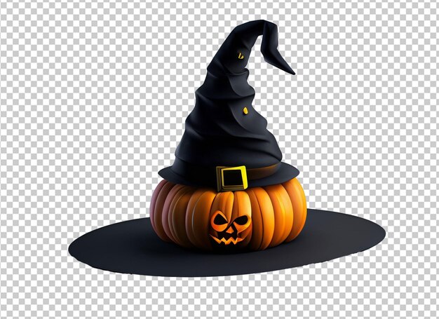 Halloween-Kürbis in 3D