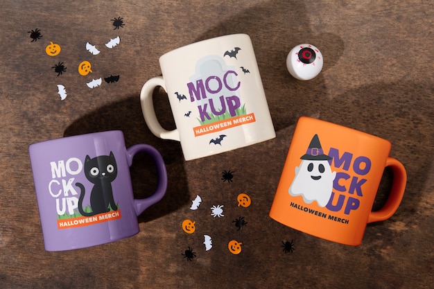 Halloween-merchandising-cup-modell