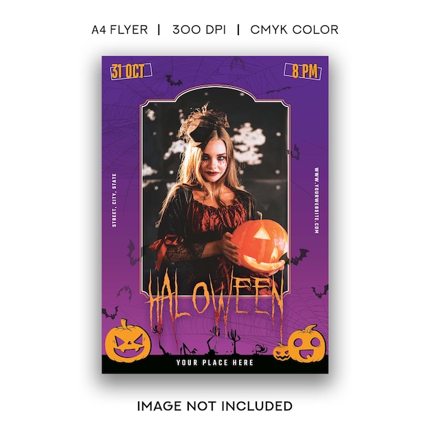 Halloween-party-flyer