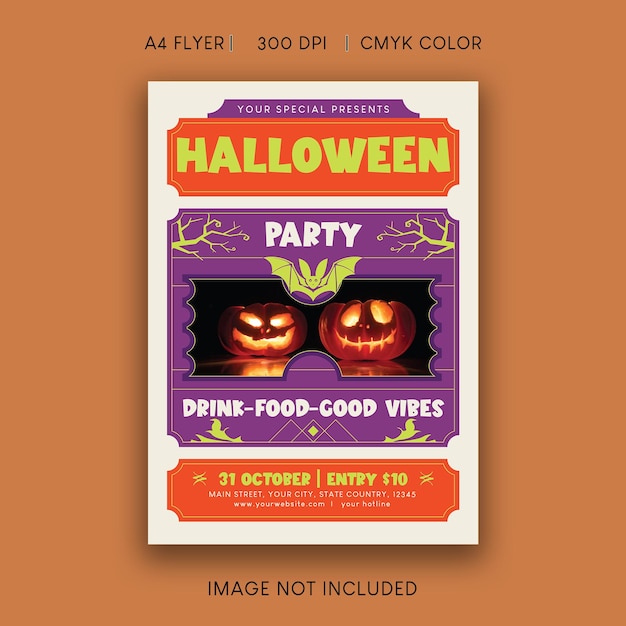 Halloween-party-flyer