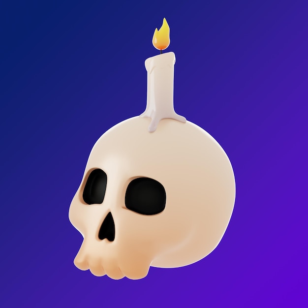 PSD halloween-tag 3d-asset