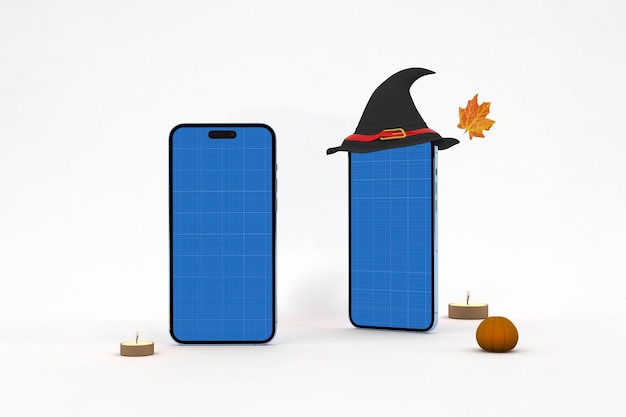 Halloween Telefon 16 Mockup