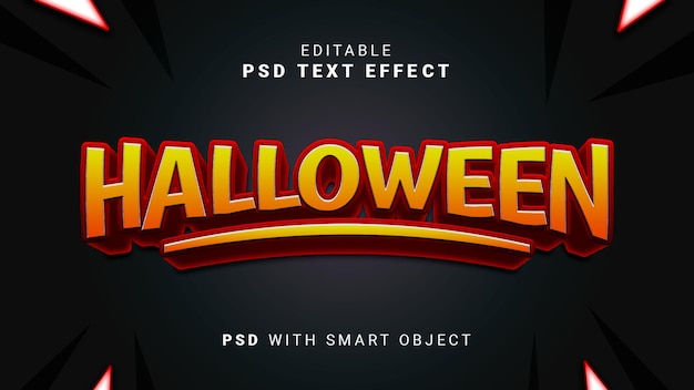 Halloween-texteffekt