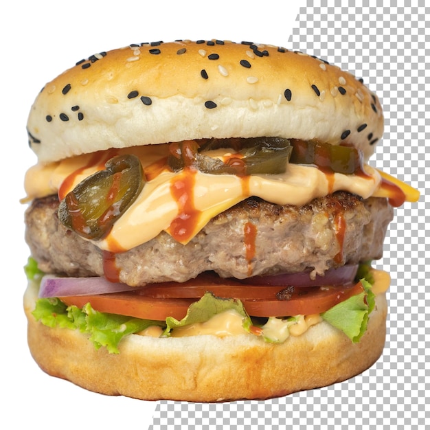 Hamburger Di Manzo PNG