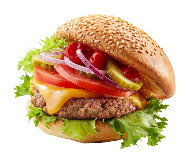 PSD hamburger