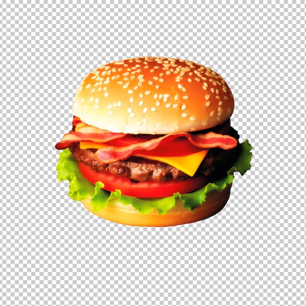 Hambúrguer sem fundo png