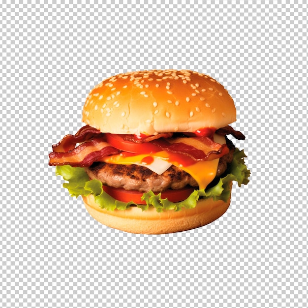 Hambúrguer sem fundo png