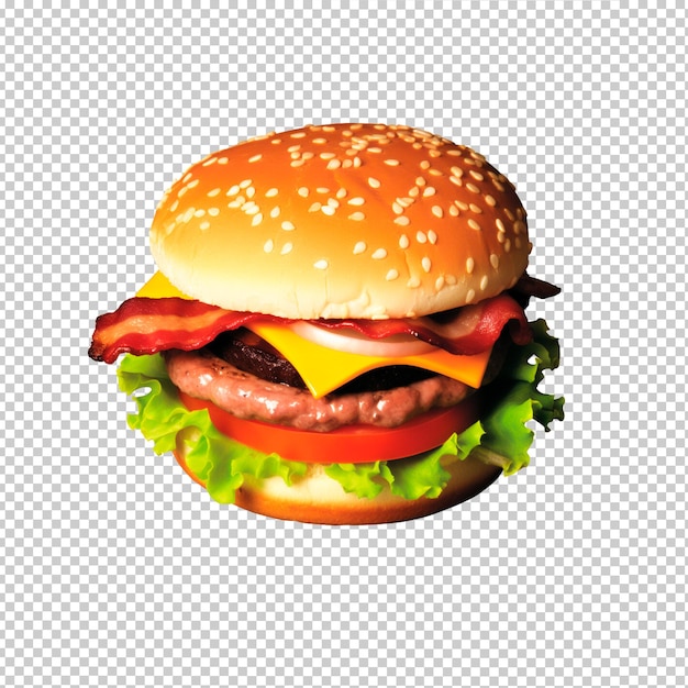 Hambúrguer sem fundo png