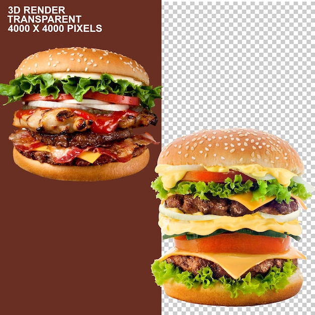hamburguesa de comida