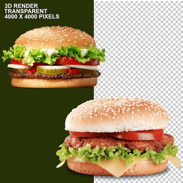 hamburguesa de comida