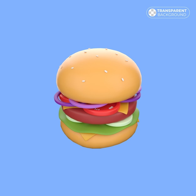 una hamburguesa con verduras rojas y verdes en ella