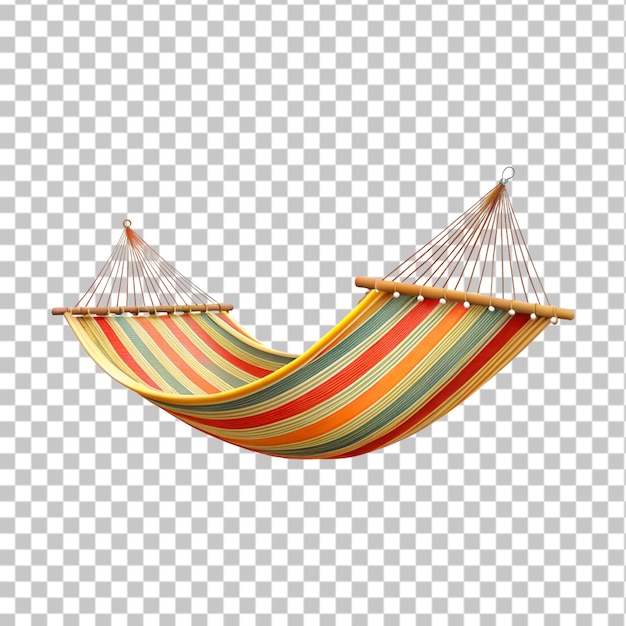 Un hameau isolé sur un fond transparent illustration de rendu 3D