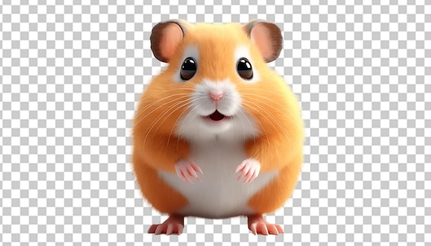 PSD un hamster en 3d