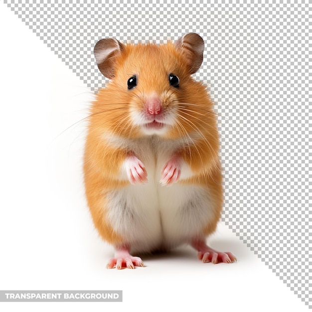 Hamster PSD aislado sin fondo