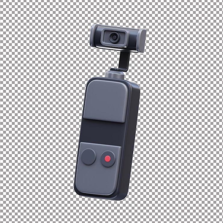 PSD hand cam 3d render